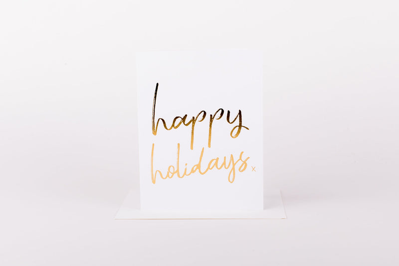 Card - Happy Holidays(x)