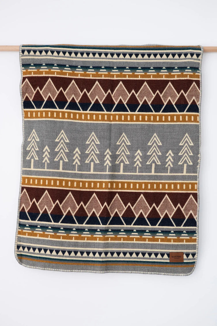 Tree Line Baby Blankets - Highlands