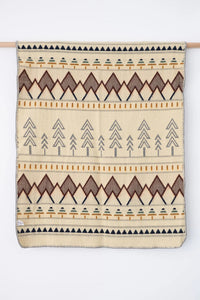 Tree Line Baby Blankets - Highlands