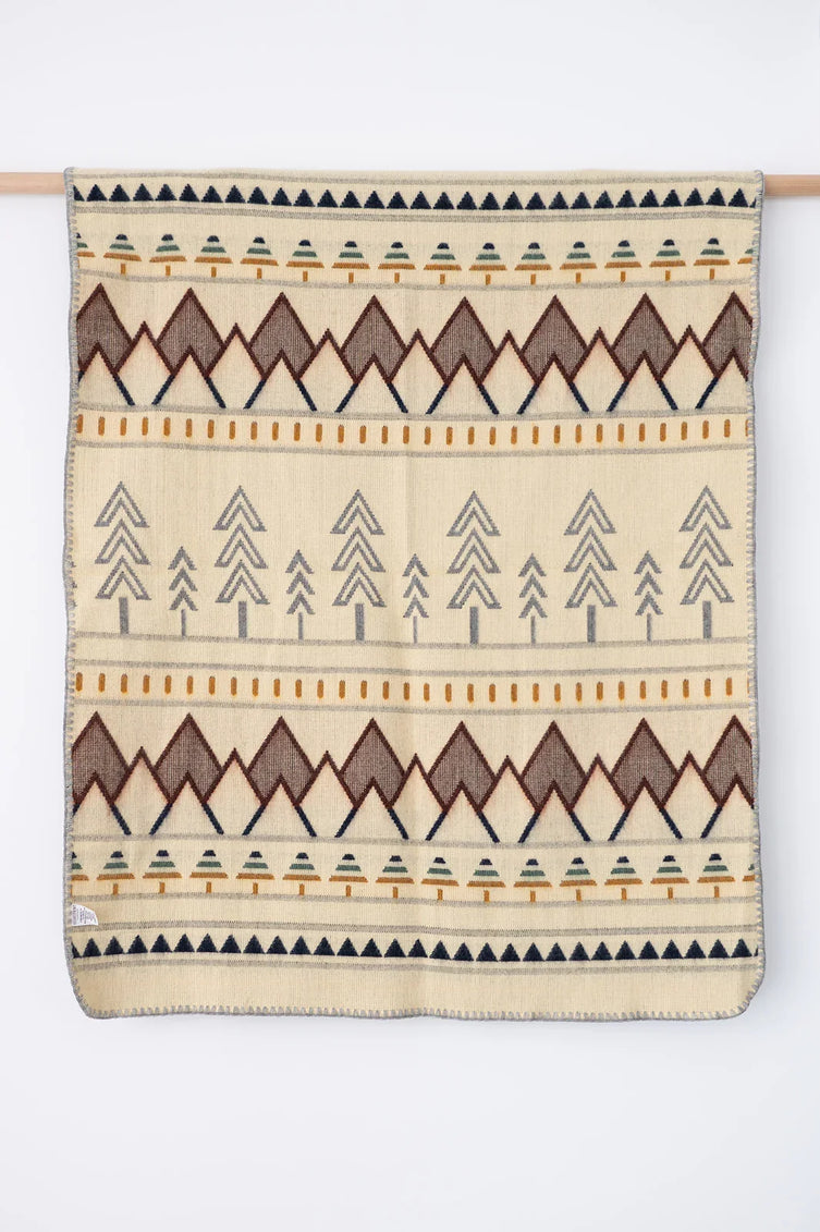 Tree Line Baby Blankets - Highlands