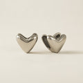 Heart Puff Hoop Earring - Waterproof