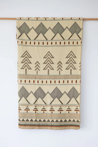 Tree Line Throw Blanket - Stonewood