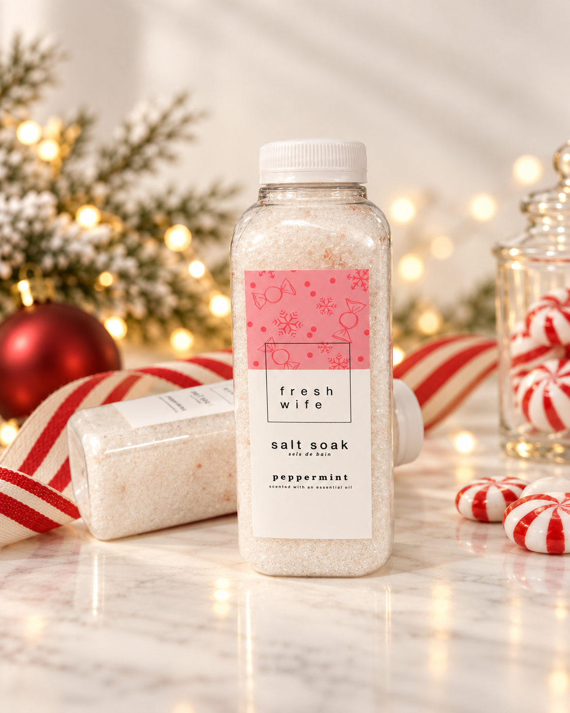 Peppermint Salt Soak