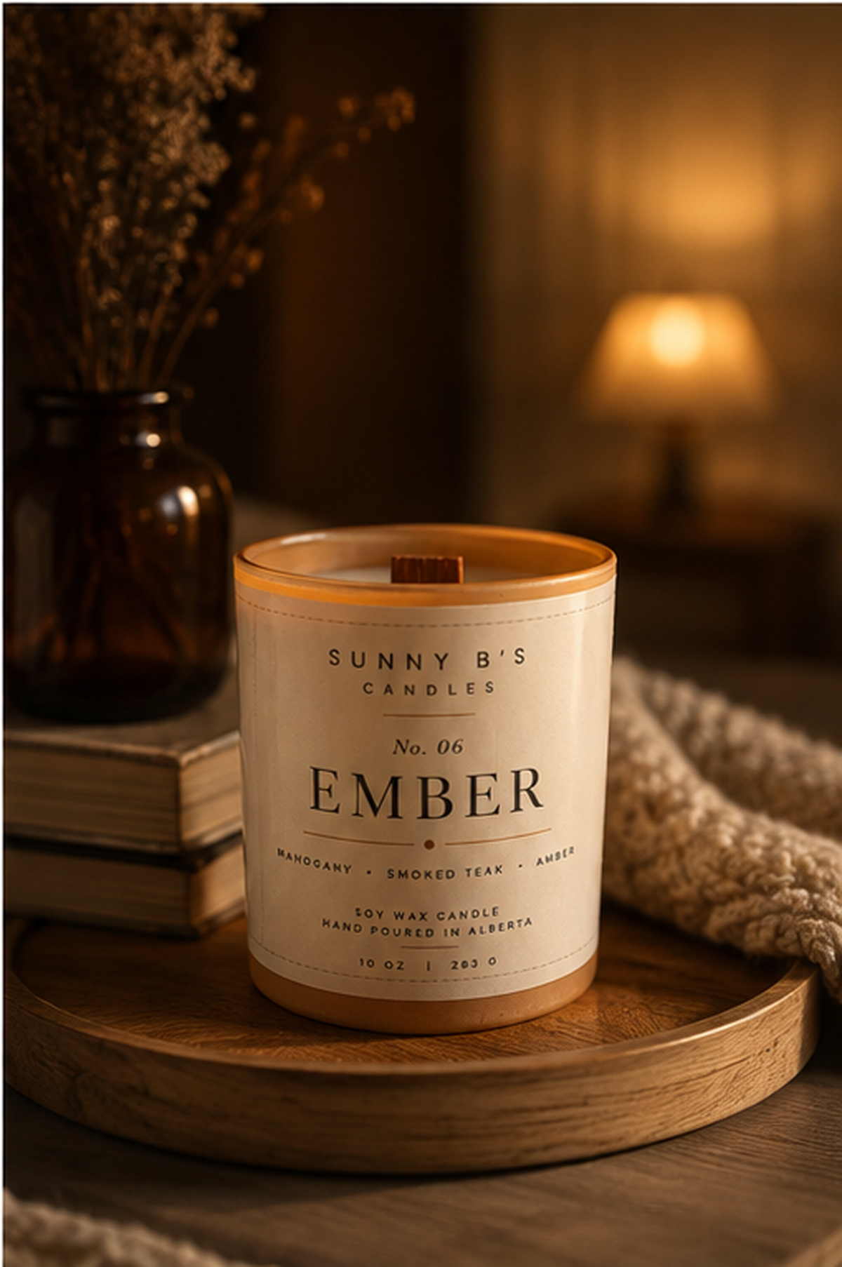 Candle - Ember Mahogany/Teak/Amber