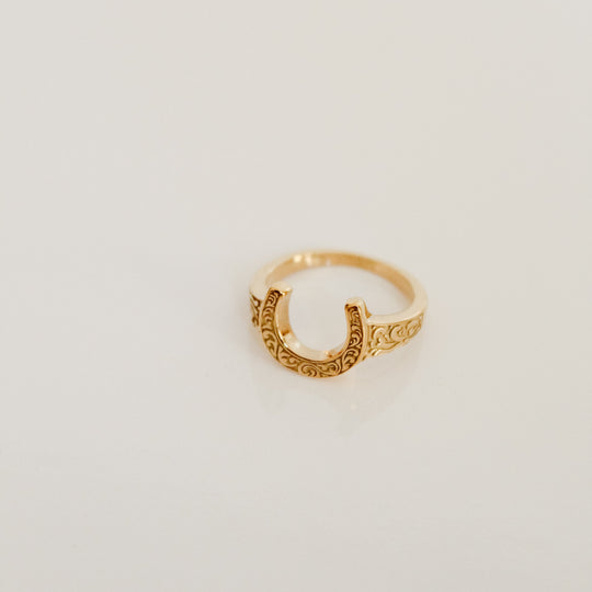 Cheyenne Scroll Signet Ring
