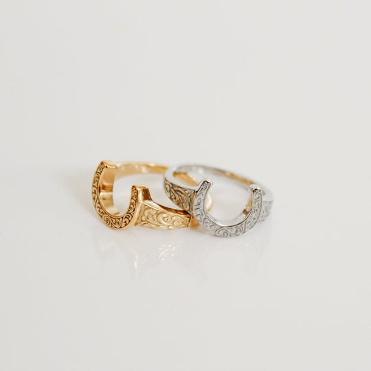 Cheyenne Scroll Signet Ring