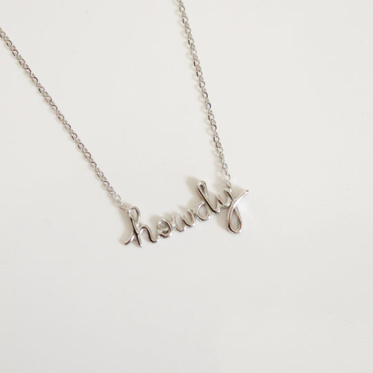 Howdy Necklace
