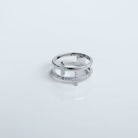 Ella Double Cross Ring