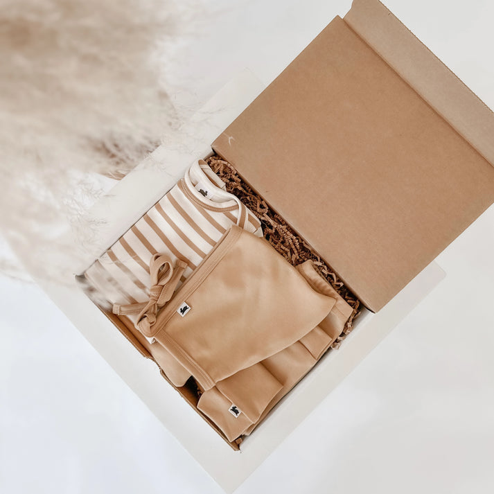 Honey Newborn Layette Gift Box (0-6m) Pixie Bonnet