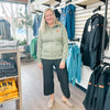 Hera - Full Zip Hood - Lichen Double Dye