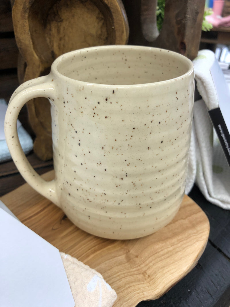 Pottery Mug - Glaze - Sand
