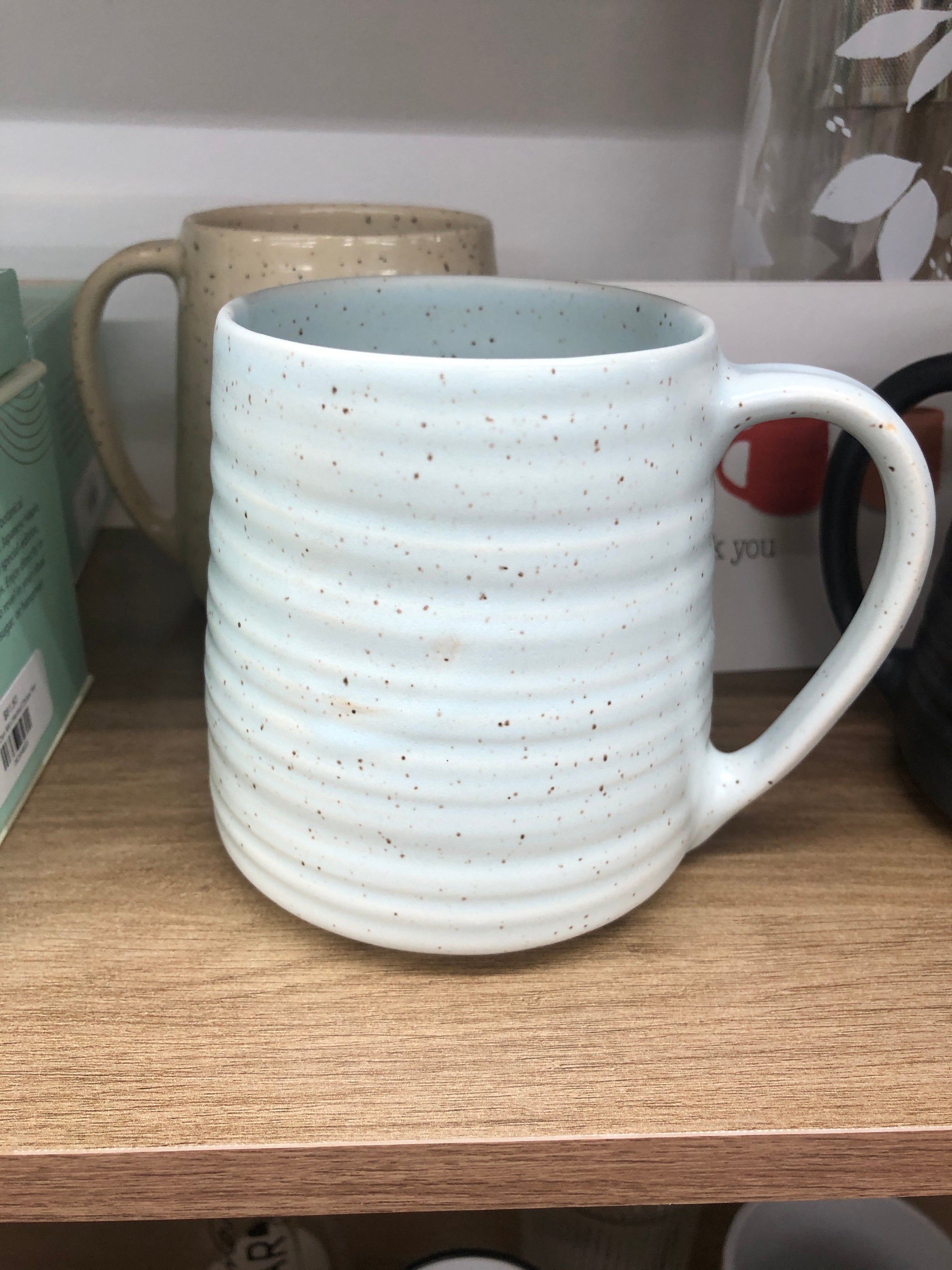 Pottery Mug - Mint Blue