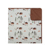 2.5 TOG Family Blanket - Moose on Green/Barrel