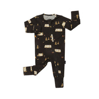 Footless Sleeper w/ Fold-over Cuffs - Night Camp