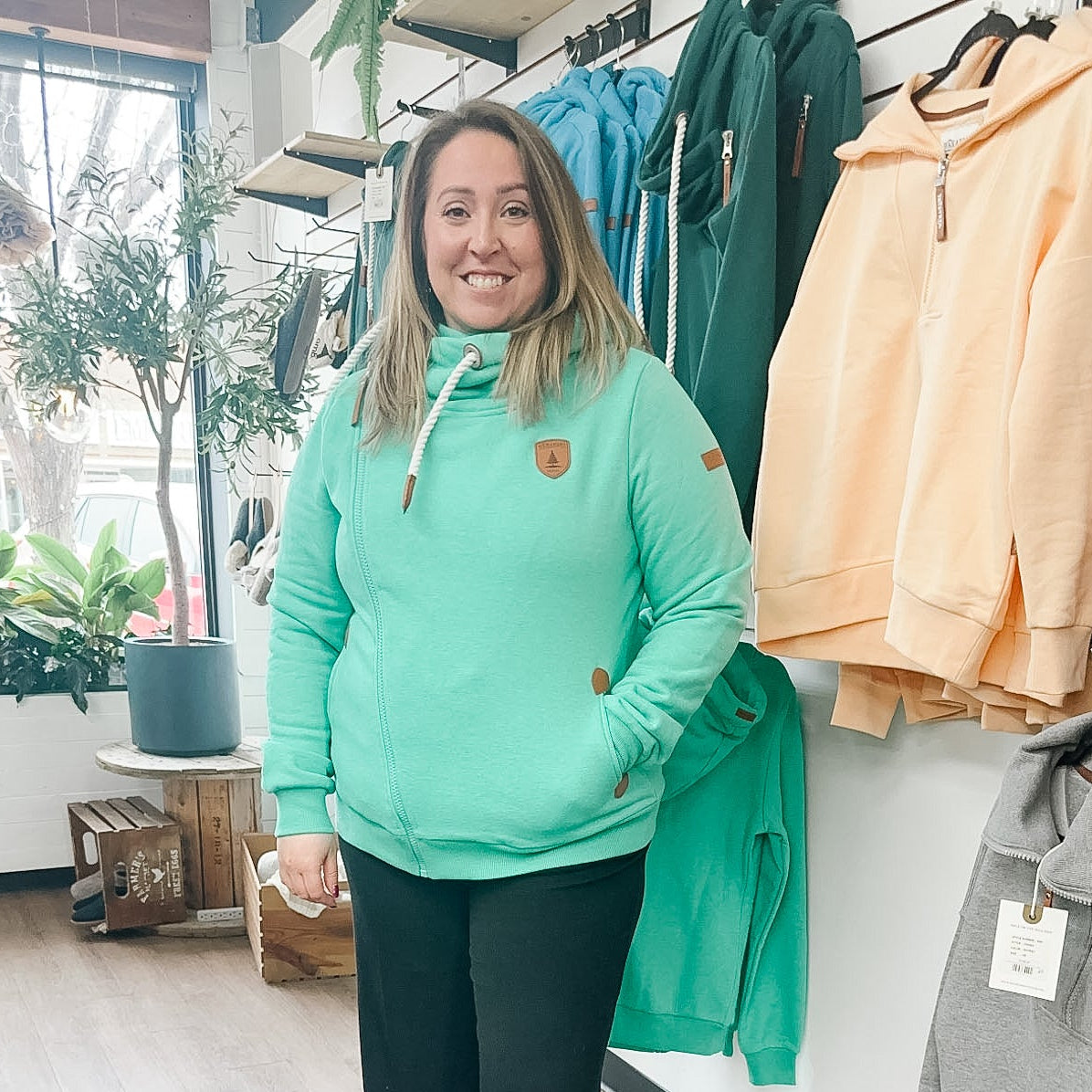 Athena Hoodie - Coastal