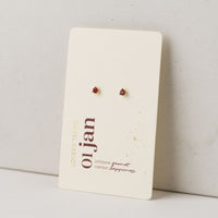 Kaleidoscope Birthstone Earrings - Gold