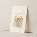 Josie Hoops Earrings - Gold