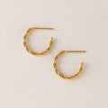 Josie Hoops Earrings - Gold