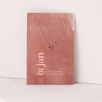 Kaleidoscope Birthstone Necklace - Gold
