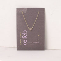 Kaleidoscope Birthstone Necklace - Gold
