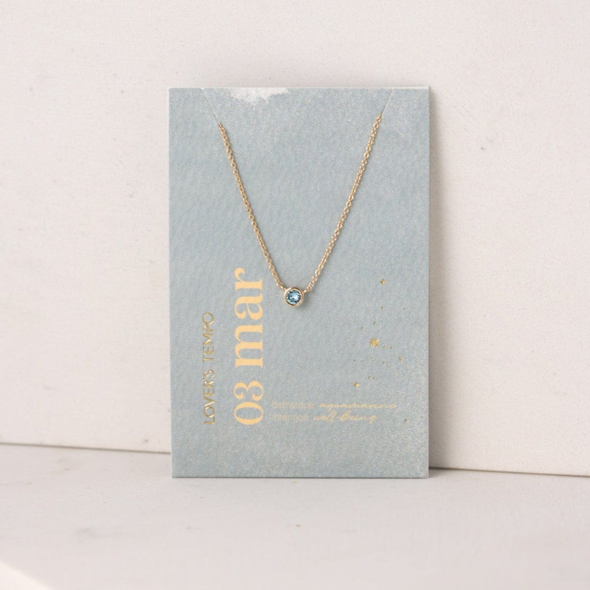 Kaleidoscope Birthstone Necklace - Gold