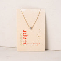 Kaleidoscope Birthstone Necklace - Gold