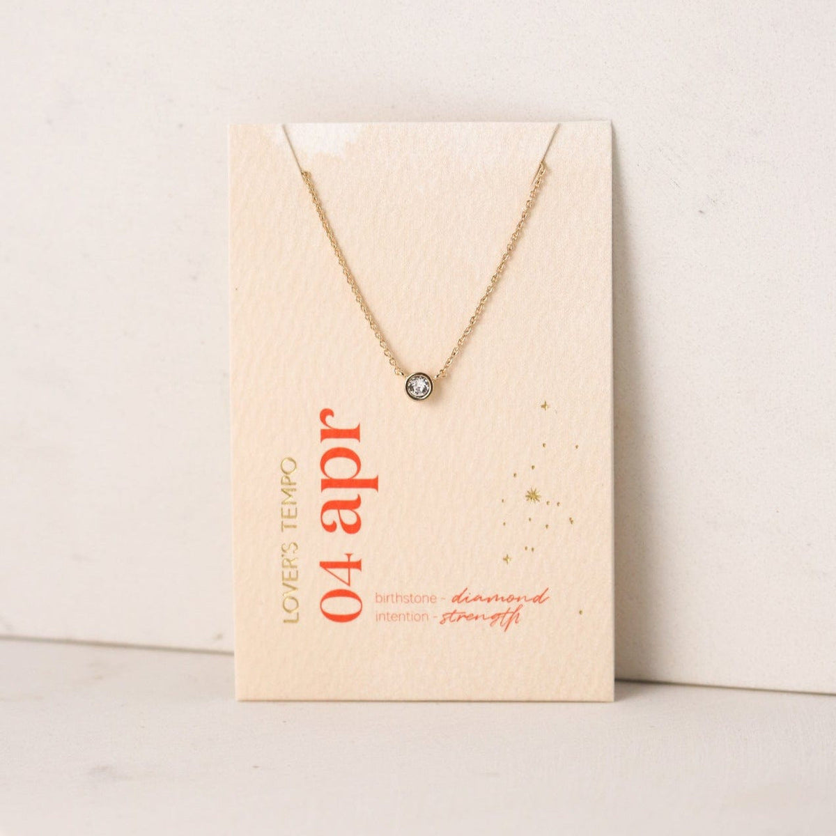Kaleidoscope Birthstone Necklace - Gold