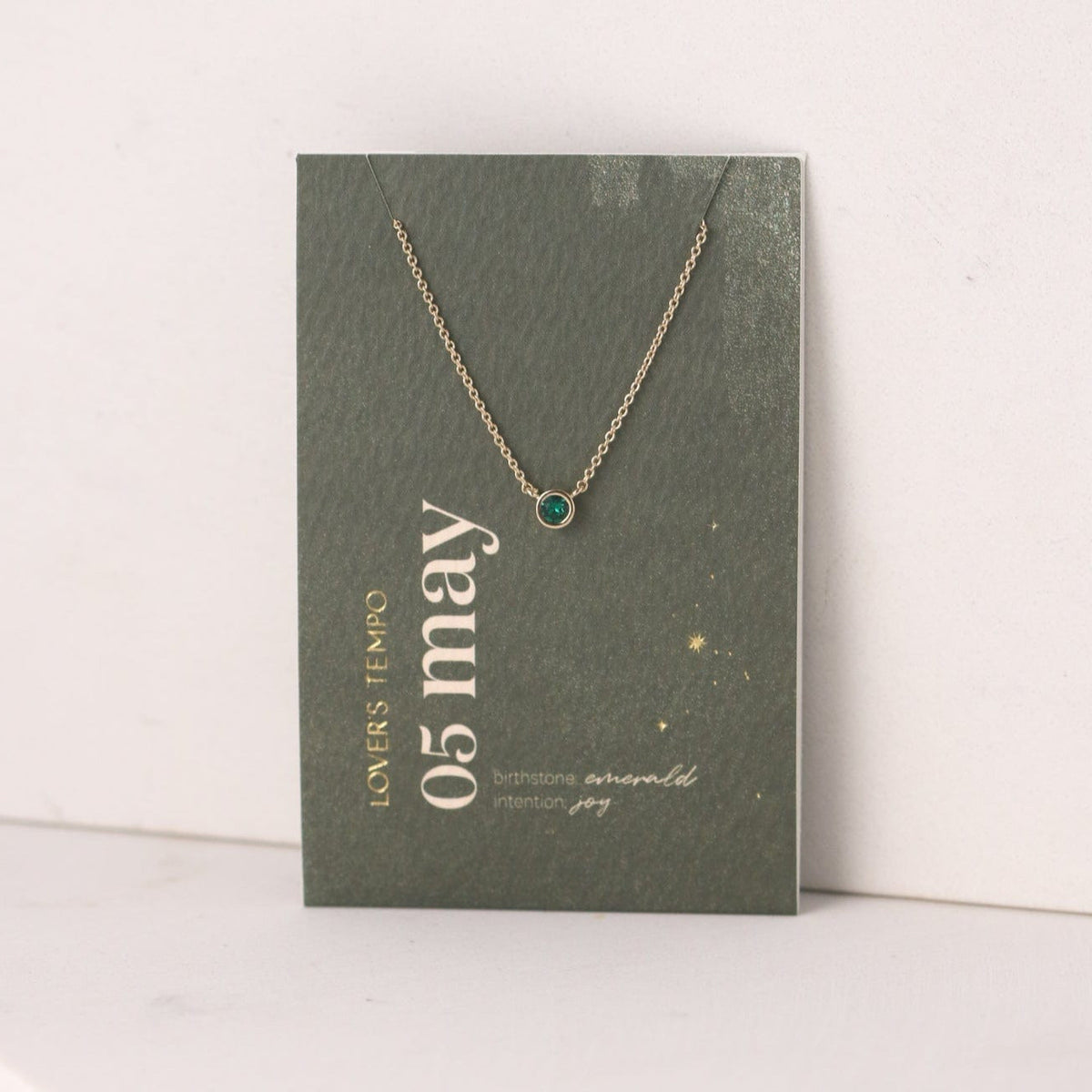 Kaleidoscope Birthstone Necklace - Gold