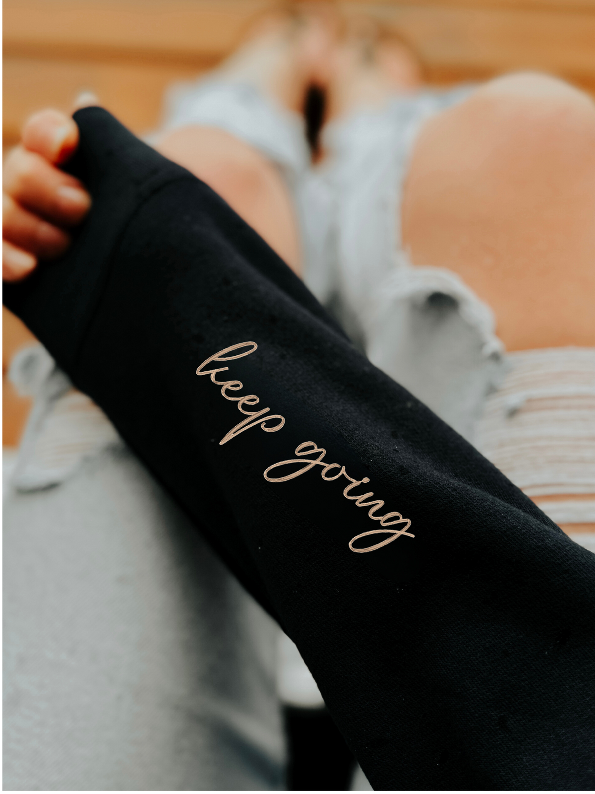 Cozy Crew - Keep Going - Black