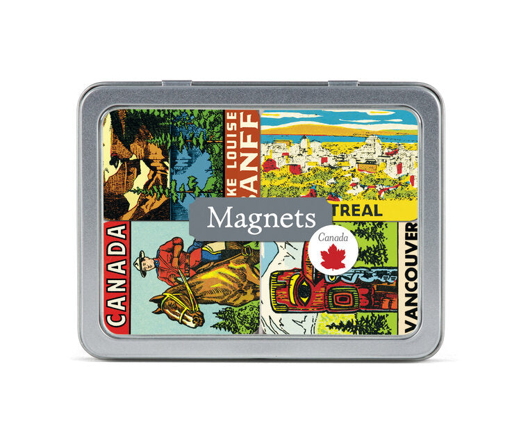 24 Canada Magnet Set