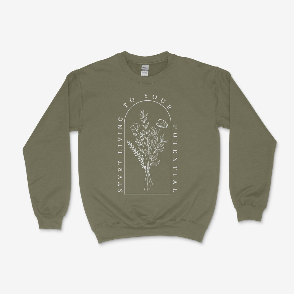Stvrt Living Floral Crewneck