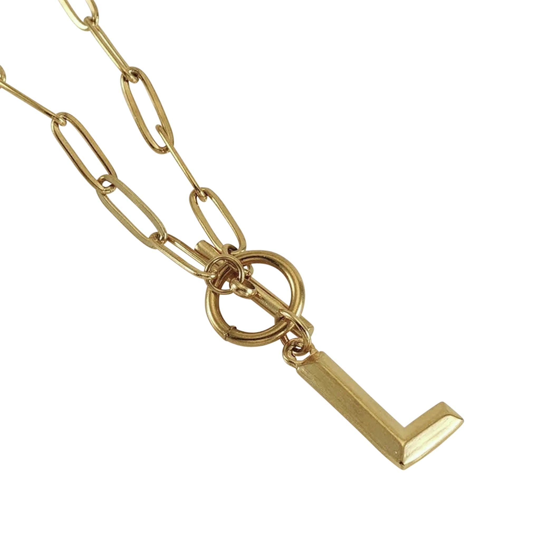 INITIAL Necklace - Gold