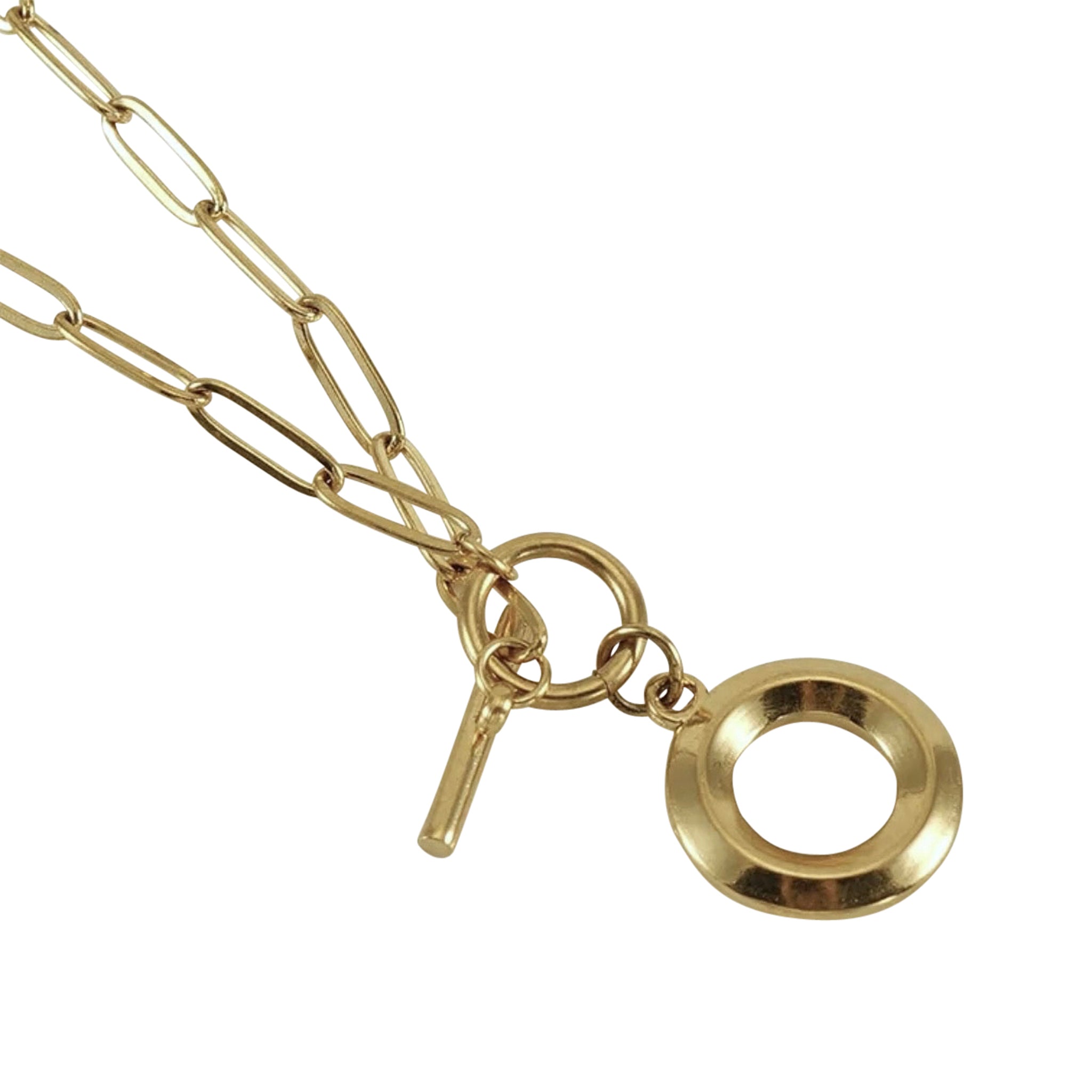 INITIAL Necklace - Gold