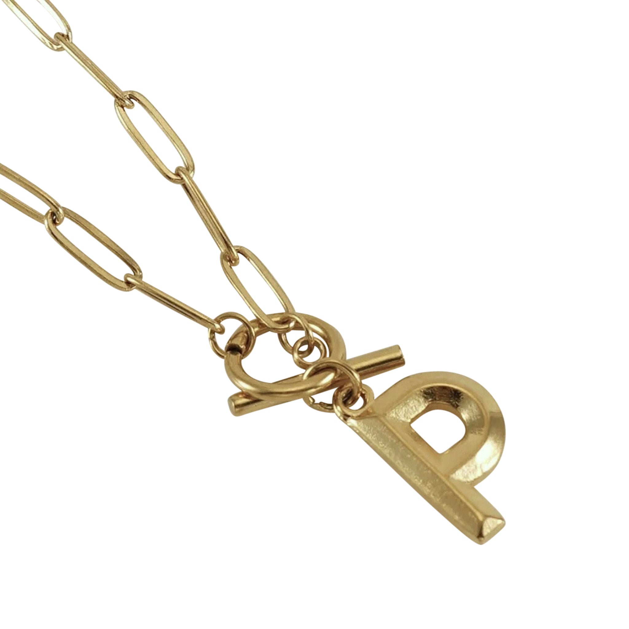 INITIAL Necklace - Gold