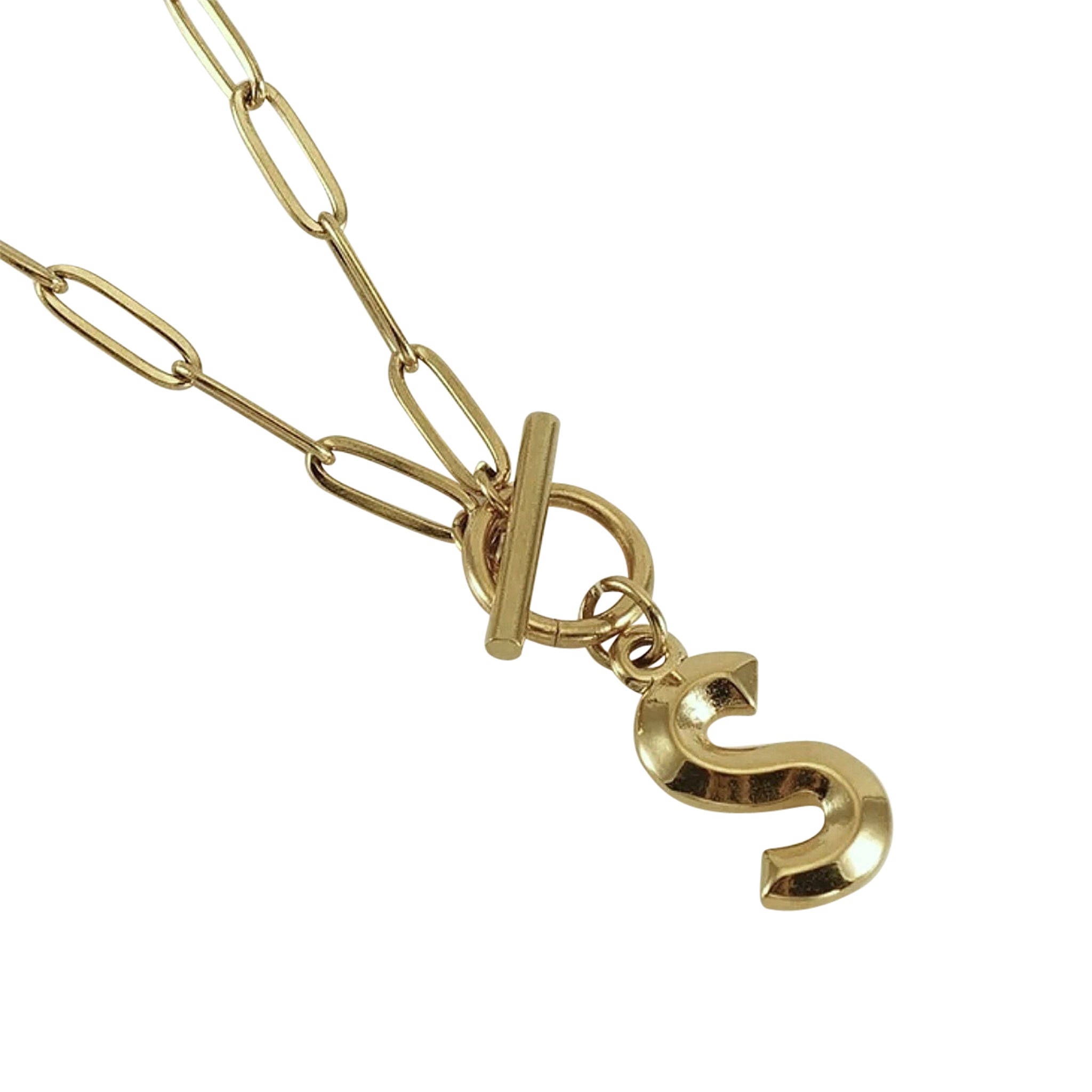 INITIAL Necklace - Gold