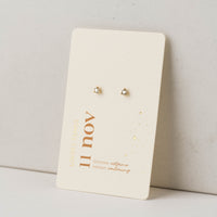 Kaleidoscope Birthstone Earrings - Gold
