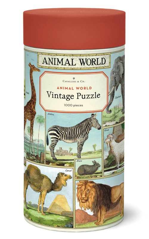 1000 Piece Puzzle - Animal World