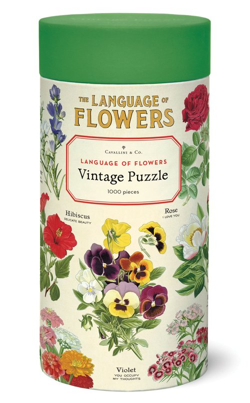 1000 Piece Puzzle - Language of Flowers