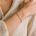 Paperclip Chain Bracelet - Gold