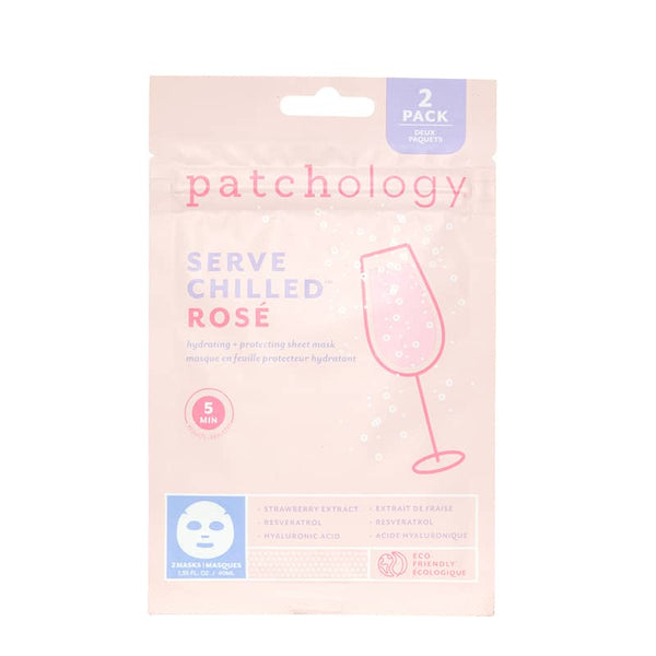 Serve Chilled Rose Sheet Mask - 2 masks