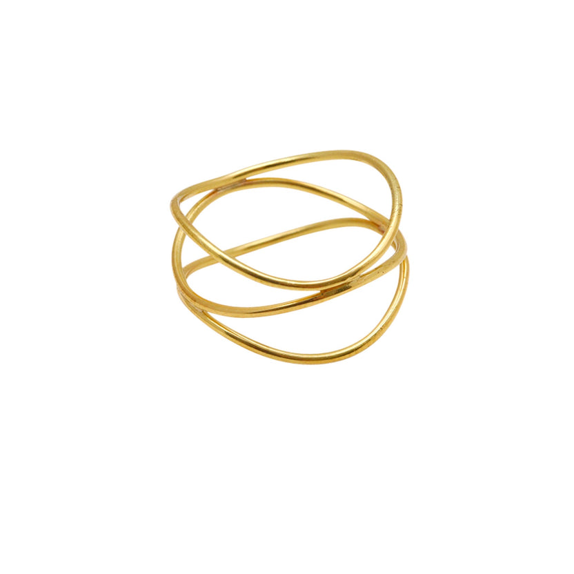 FINE Tripe Wrap Ring