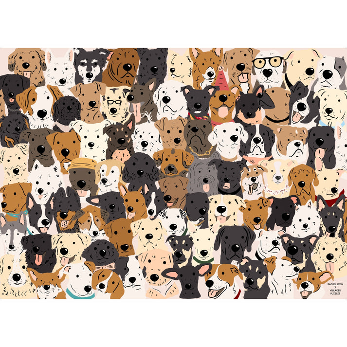 Rescue Dogs - 1000 pc puzzle