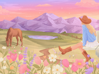Rockies Meadow - 250 pc Puzzle