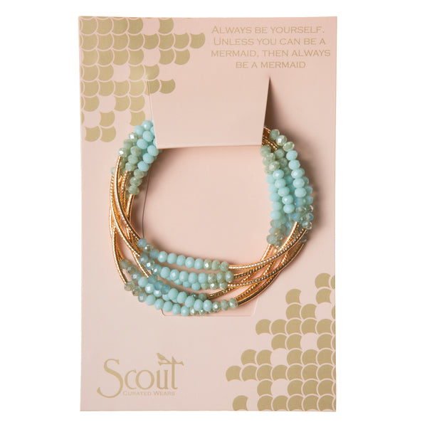Scout Wrap - Turquoise Combo/Gold