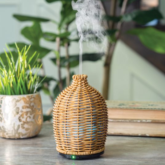 Oil Diffuser - Wicker Vase