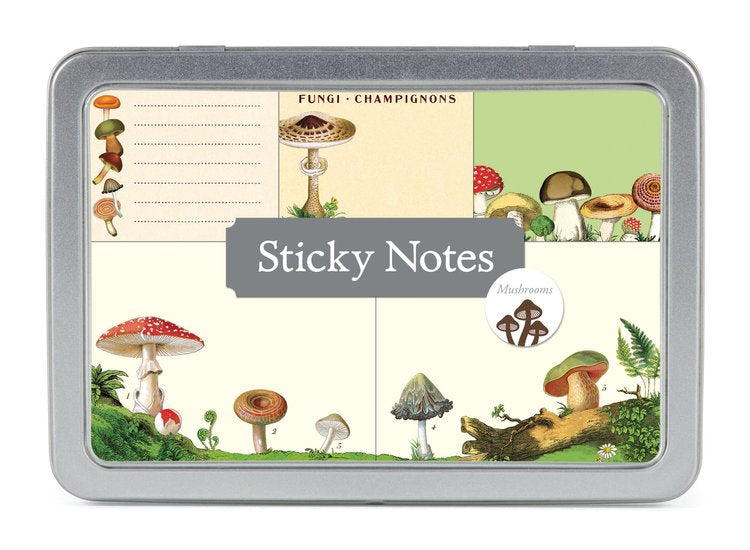 Sticky Notes - Mushrooms