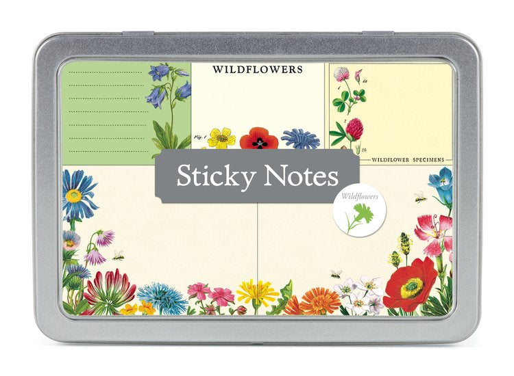 Sticky Notes - Wildflowers