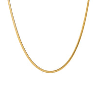 Sasha Herringbone Necklace - Gold