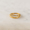 Saturn Double Ring - Gold