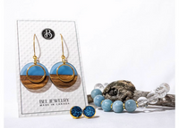 Soda Shoppe Walnut Earring